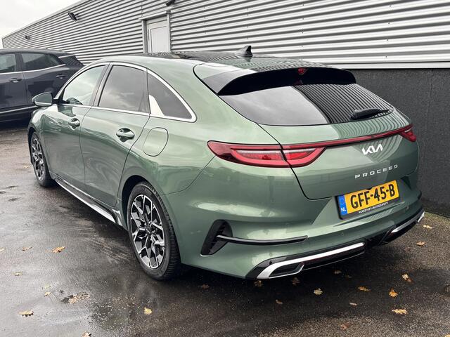 KIA PRO CEE D ProCeed 1.5 T-GDi GT-Line Schuif-/kanteldak, dodehoek detectie, stoel- & stuurverwarming, navigatie, Apple CarPlay/Android Auto, adaptieve cruise control, parkeersensoren, BTW-auto 1e eign.