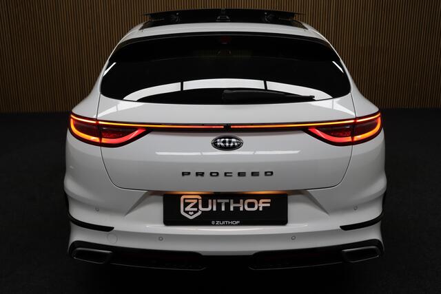 KIA PRO CEE D ProCeed 1.4 T-GDI GT-Line | Elek. Glazen Panoramadak | Adaptive-cruise | Camera | Clima | Leder-Alcantara | Apple Carplay & Android Auto | Navigatie | Keyless | Stoel & Stuurverwarming