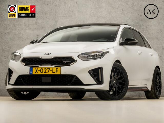 KIA PRO CEE D ProCeed 1.6 T-GDI GT 204Pk Automaat (SCHUIFDAK, APPLE CARPLAY, STUUR/STOELVERWARMING, LEDER/ALCANTARA, MEMORY SEATS, KEYLESS, GETINT GLAS, TREKHAAK, CAMERA, NIEUWSTAAT)