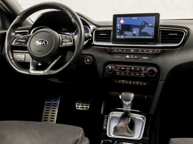KIA PRO CEE D ProCeed 1.6 T-GDI GT 204Pk Automaat (SCHUIFDAK, APPLE CARPLAY, STUUR/STOELVERWARMING, LEDER/ALCANTARA, MEMORY SEATS, KEYLESS, GETINT GLAS, TREKHAAK, CAMERA, NIEUWSTAAT)