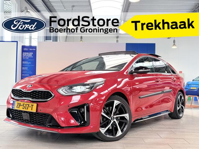 KIA PRO CEE D ProCeed 1.4 T-GDI 140 pk GT-Line | Trekhaak | Pano | Camera | Half leer | Adapt. cruise | Stoelvew. | Stuurverw.