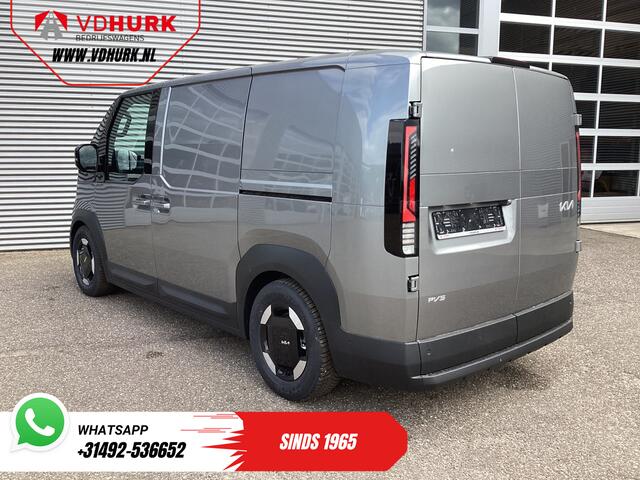 KIA PV5 Elite Executive 71.2 kWh 416 km WLTP L2 Warmtepomp/ 2x Schuifdeur/ Stoelvent./ Stoelverw./ Adapt.Cruise/ Leder/ Navi/ Carplay/ 360 Camera/ Climate