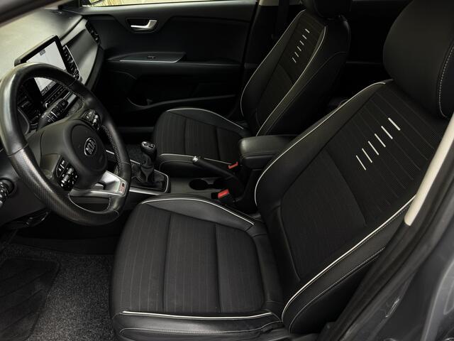 KIA RIO 1.0 T-GDi MHEV 120pk GT-Line Facelift Navi Leder Carplay Camera Keyless DAB Clima 17" Pdc