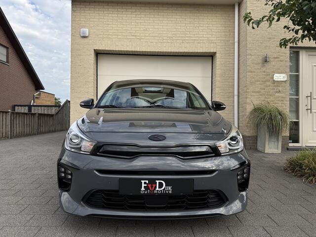 KIA RIO 1.0 T-GDi MHEV 120pk GT-Line Facelift Navi Leder Carplay Camera Keyless DAB Clima 17" Pdc
