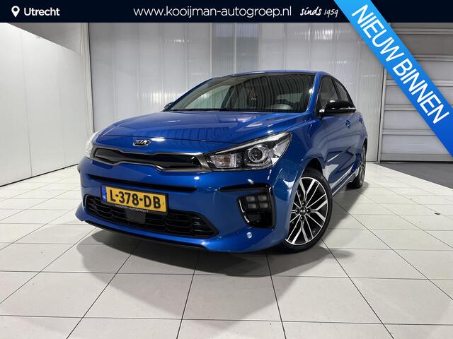 KIA RIO 1.0 T-GDi MHEV GT-Line Stoel en Stuur verwarming, 17 inch, Apple Carplay/Android Auto, Navigatie, Camera.