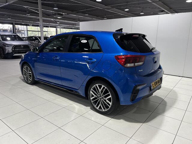 KIA RIO 1.0 T-GDi MHEV GT-Line Stoel en Stuur verwarming, 17 inch, Apple Carplay/Android Auto, Navigatie, Camera.