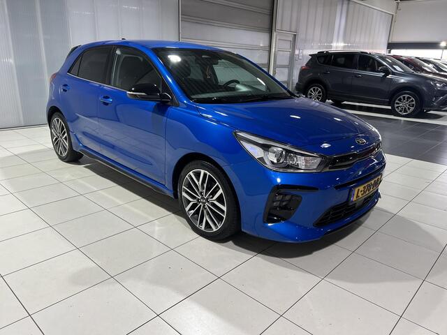 KIA RIO 1.0 T-GDi MHEV GT-Line Stoel en Stuur verwarming, 17 inch, Apple Carplay/Android Auto, Navigatie, Camera.
