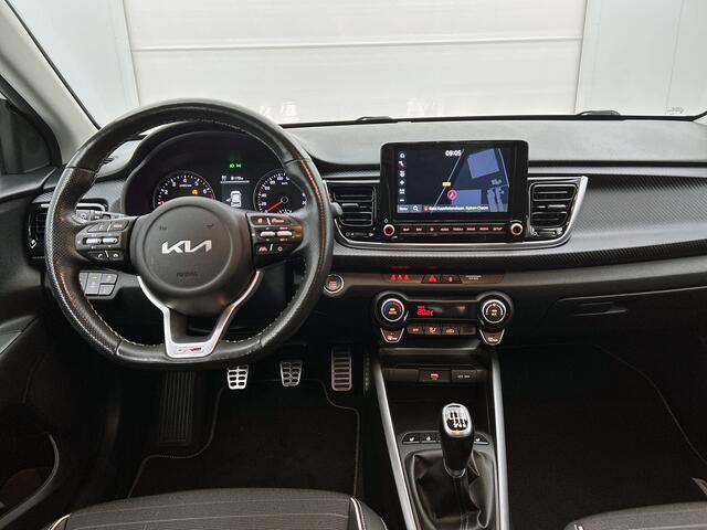 KIA RIO 1.0 T-GDi MHEV GT-Line | 120pk | Navigatie | Camera | Stoelverwarming | Nederlandse Auto | NAP |