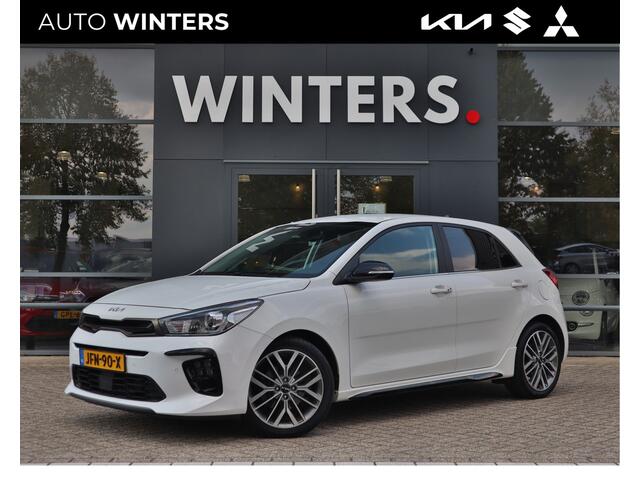 KIA RIO 1.0 T-GDi MHEV GT-Line Cruise control | Keyless | Navigatie | Lane assist | "17 LMV | ECC-Airco |