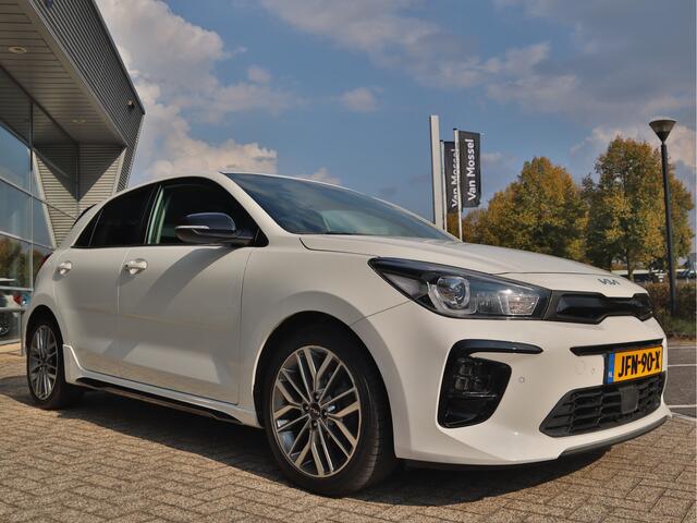 KIA RIO 1.0 T-GDi MHEV GT-Line Cruise control | Keyless | Navigatie | Lane assist | "17 LMV | ECC-Airco |
