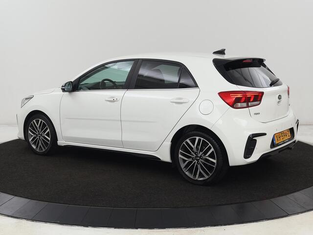 KIA RIO 1.0 TGDI GT-Line | Stoel & stuurverwarming | Carplay | Half leder | Keyless | Navigatie | Climate control | DAB | Camera | Cruise control