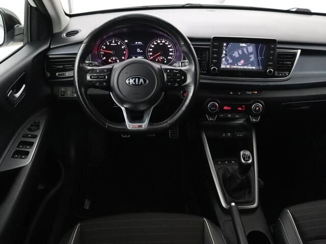KIA RIO 1.0 TGDI GT-Line | Stoel & stuurverwarming | Carplay | Half leder | Keyless | Navigatie | Climate control | DAB | Camera | Cruise control