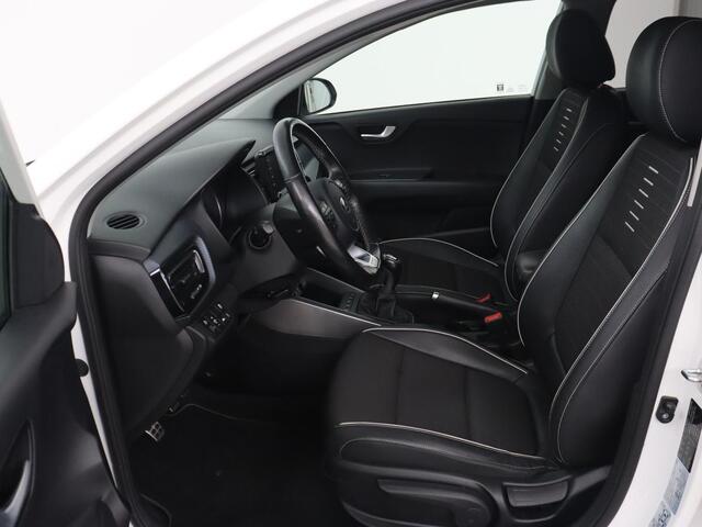 KIA RIO 1.0 TGDI GT-Line | Stoel & stuurverwarming | Carplay | Half leder | Keyless | Navigatie | Climate control | DAB | Camera | Cruise control