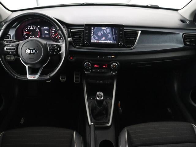 KIA RIO 1.0 TGDI GT-Line | Stoel & stuurverwarming | Carplay | Half leder | Keyless | Navigatie | Climate control | DAB | Camera | Cruise control