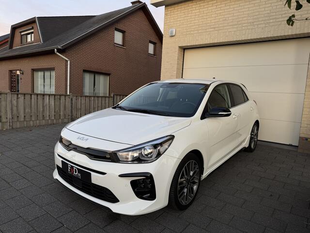 KIA RIO 1.0 T-GDi MHEV 100pk GT-Line Facelift Navi Leder Carplay Camera Keyless DAB Clima 17" Pdc