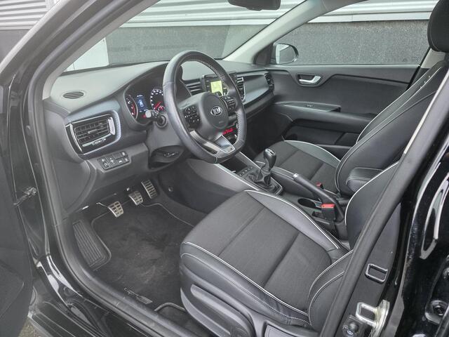 KIA RIO 1.0 TGDI GT-Line Stoel- & Stuurwiel verwarmd, Navigatie, Smart Key, Privacy glass, LMV,