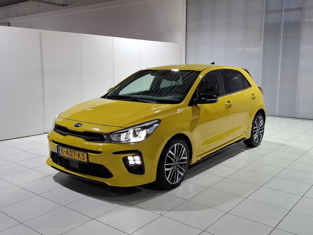 KIA RIO 1.0 T-GDi MHEV GT-Line Stoel en Stuur verwarming, Apple Carplay/Android Auto, Navigatie, Camera.