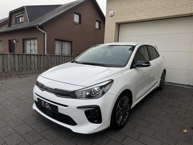 KIA RIO 1.0 T-GDi 100pk GT-Line Facelift Navi Leder Carplay Camera Keyless Stuur en StoelVerwaming DAB Clima 17" Pdc