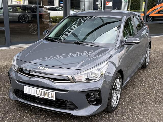 KIA RIO 1.0 T-GDi GT-Line 100 PK 17 inch Navi Camera DAB Apple Carplay Keyless Leder Stof Dodehoek