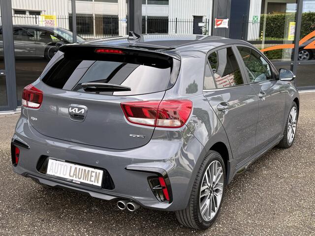KIA RIO 1.0 T-GDi GT-Line 100 PK 17 inch Navi Camera DAB Apple Carplay Keyless Leder Stof Dodehoek