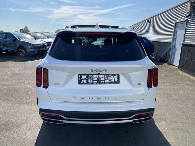 KIA SORENTO 1.6 T-GDI Hybrid 2WD DynamicPlusLine 7p. Auto bomvol luxe! Panoramisch schuif-/kanteldak, 7 zitplaatsen, navigatie, Apple CarPlay/Android Auto, stoelen verwarmd, dodehoek detectie