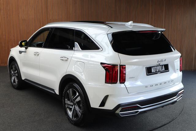 KIA SORENTO 1.6 T-GDI Plug-in Hybrid 4WD 7p. Pano Leer 360° Bose ACC Navi PDC Climate voor & achter Elektr. achterklep Afneembare trekhaak Metallic lak LM velgen Fabrieksgarantie tot 4-2029 BTW auto