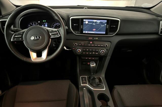 KIA SPORTAGE 1.6 GDI DynamicPlusLine | Navigatie, Parkeersensoren V+A & Camera, Cruise & Climate, 17 inch velgen, 1400 kg trekgewicht, Dealer onderhouden, weinig km, 1e eigenaar!