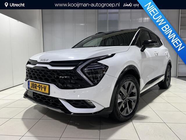 KIA SPORTAGE 1.6 T-GDi Hybrid GT-Line schuif / kantel dak, Apple Carplay/Android Auto, Stoel en stuur verwarming.