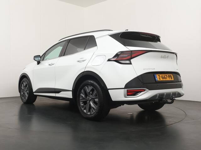 KIA SPORTAGE 1.6 T-GDi Hybrid GT-Line Apple Carlpay/Android Auto - Cruise Control Adapatief - Dodehoekdetectie - Panorama Dak - Navigatie - Stoel/Stuurverwarming - Trekhaak - Fabrieksgarantie tot 05-2031