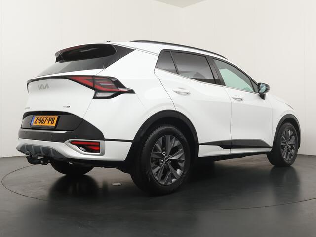 KIA SPORTAGE 1.6 T-GDi Hybrid GT-Line Apple Carlpay/Android Auto - Cruise Control Adapatief - Dodehoekdetectie - Panorama Dak - Navigatie - Stoel/Stuurverwarming - Trekhaak - Fabrieksgarantie tot 05-2031