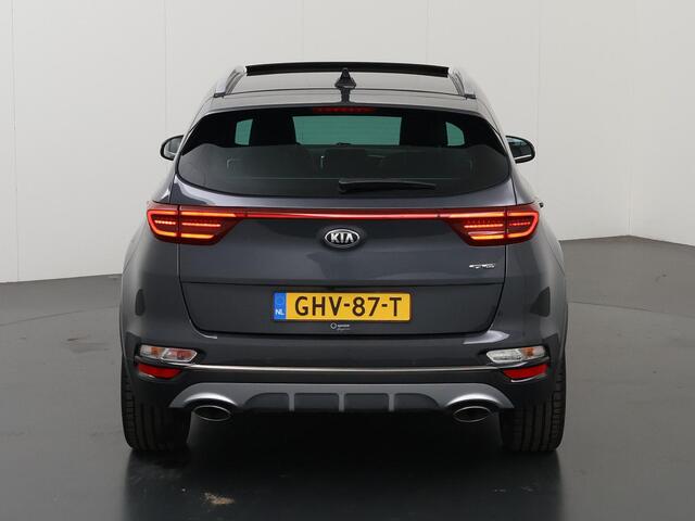 KIA SPORTAGE 1.6 T-GDI 4WD GT-Line PlusLine | Panoramdak | Lederen Bekleding | Stoelventilatie | JBL | Elektrisch bedienbare bestuurdersstoel met geheugenfunctie