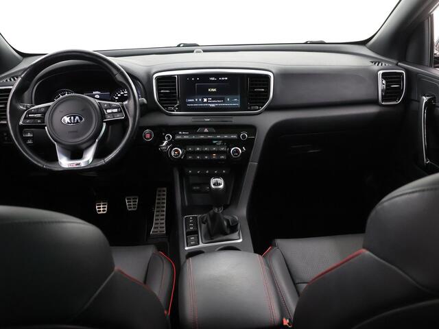 KIA SPORTAGE 1.6 T-GDI 4WD GT-Line PlusLine | Panoramdak | Lederen Bekleding | Stoelventilatie | JBL | Elektrisch bedienbare bestuurdersstoel met geheugenfunctie