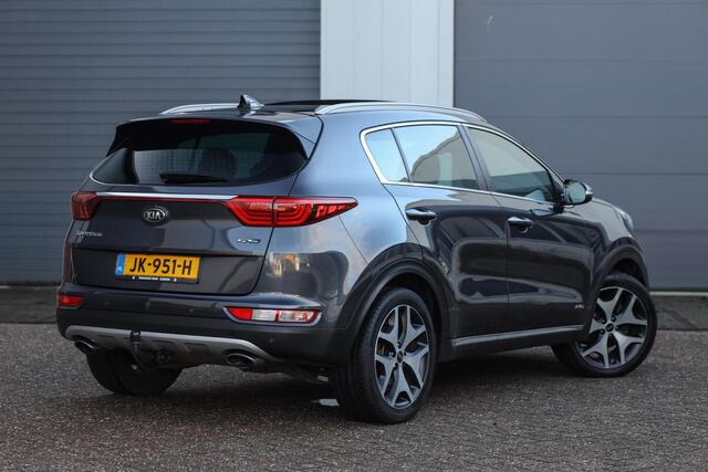 KIA SPORTAGE 1.6 T-GDI Aut. 4WD GT-Line PlusLine ? Pano ? Leder ? Stoel+Stuurverwarming