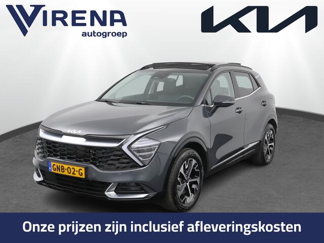 KIA SPORTAGE 1.6 T-GDi Hybrid DynamicPlusLine - Navigatie - Schuif-/kanteldak - Stoel-/stuurverwarming - Apple CarPlay/Android Auto - Fabrieksgarantie tot 10-2031