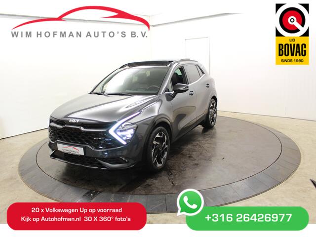 KIA SPORTAGE 1.6 T-GDi Hybrid GT-PlusLine Pano Cam Vol Leder El Aklep + Stoelen Dhoek