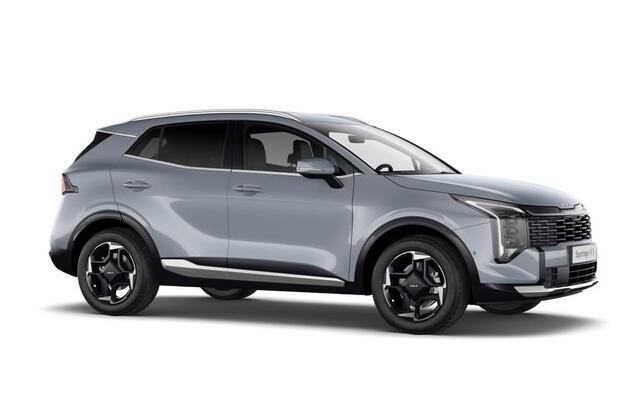 KIA SPORTAGE 1.6 T-GDi Hybrid DynamicPlusLine - Direct uit voorraad leverbaar - LUNAR SILVER