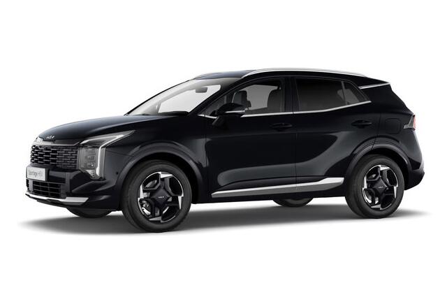 KIA SPORTAGE 1.6 T-GDi Hybrid DynamicPlusLine - Direct uit voorraad leverbaar - PEARL BLACK