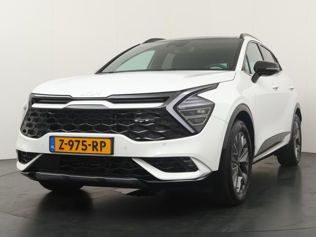 KIA SPORTAGE 1.6 T-GDi Hybrid GT-Line Apple Carplay/Android Auto - Cruise Control - Dodehoekdetectie - Navigatie - Panoram Dak - Stuur/Stoel Verwarming Fabrieksgarantie tot 06-2031