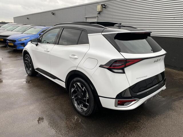 KIA SPORTAGE 1.6 T-GDi Plug-in Hybrid AWD GT-Line NIEUW GEREGISTREERD VOORDEEL! Elektrisch schuif-/kanteldak, Stoel- & Stuurwiel verwarmd, Dodehoekdetectie,