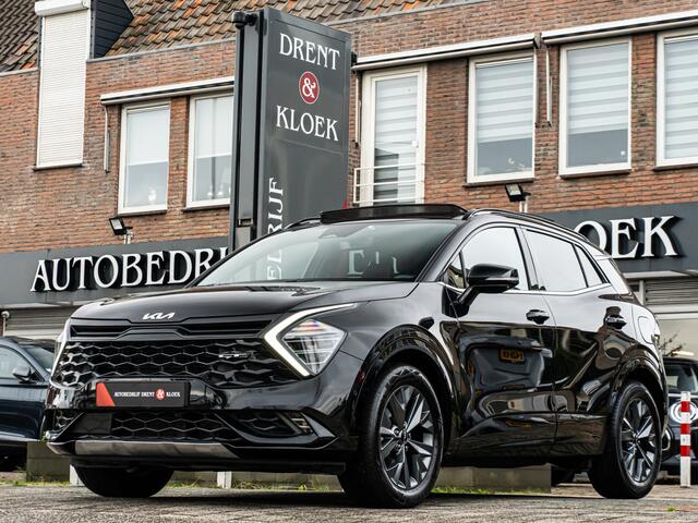 KIA SPORTAGE 1.6 T-GDi Hybrid GT-PlusLine PANO 360 CAMERA LED LEDER STUUR EN STOELVERW V + A BOMVOL!!!