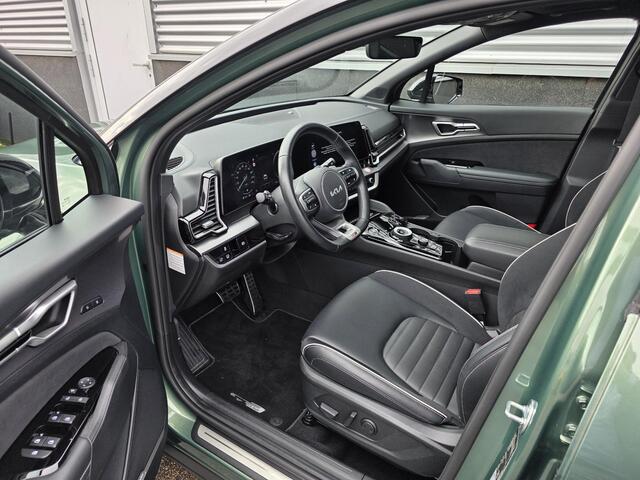 KIA SPORTAGE 1.6 T-GDi Hybrid GT-PlusLine 1e eign. NL-auto, Schuif/kanteldak, Lederen bekleding, Stoelkoeling + verwarming, Seat memory, 360" Camera,