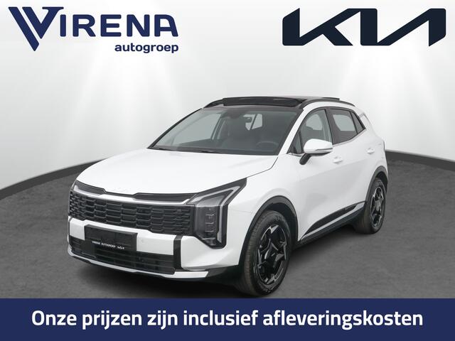 KIA SPORTAGE 1.6 T-GDi Hybrid DynamicPlusLine - Matrix Led - Stoel/stuur verwarming - Kantelschuifdak - Navigatie - Elektrisch verstelbare stoelen - Fabrieksgarantie tot 11-2032 of 150.000