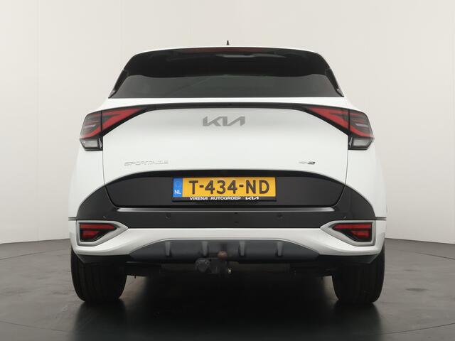 KIA SPORTAGE 1.6 T-GDi Hybrid GT-Line AUTOMAAT - Elektrisch verstelbare voorstoelen - Stoel-/Stuurverwarming - Adaptieve Cruise Control - Schuif-/Kanteldak - Elektrische Achterklep Fabrieksgarantie tot 2030