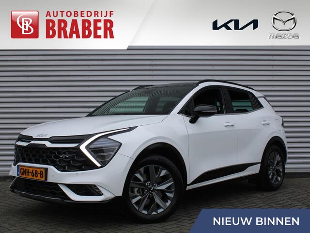 KIA SPORTAGE 1.6 T-GDi Hybrid GT-Line | Stuur-/stoelverwarming | Elek. stoelverstelling + achterklep | Pano | 18" LM | Cruise adapt. | Camera |