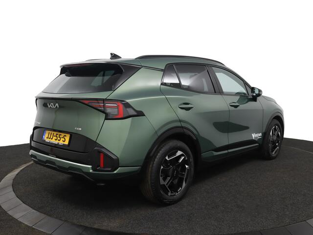 KIA SPORTAGE 1.6 T-GDi Hybrid GT-Line Apple Carplay/Android Auto - Cruise Control - Dodehoekdetectie - Schuif-/Kanteldak - Navigatie - Stuur/Stoelverwarming - Fabrieksgarantie tot 10-2032