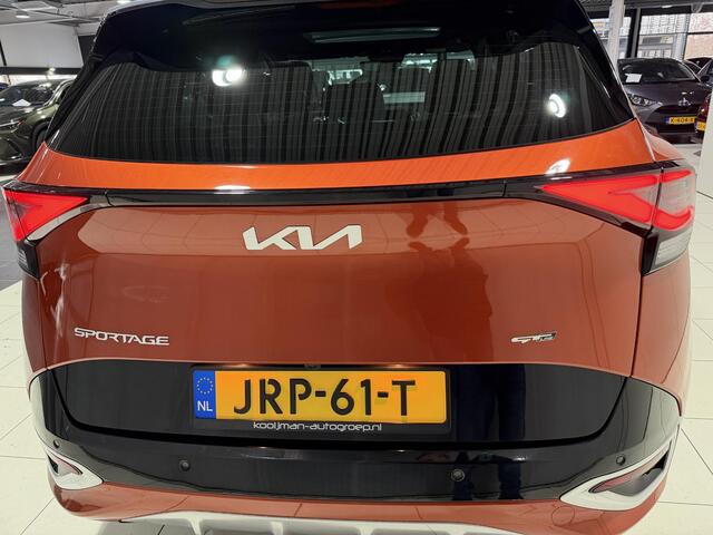KIA SPORTAGE 1.6 T-GDi Hybrid GT-Line , Stoel en Stuur verwarming, Schuif kantel dak, Apple Carplay/Android Auto, Zwarte velgen.