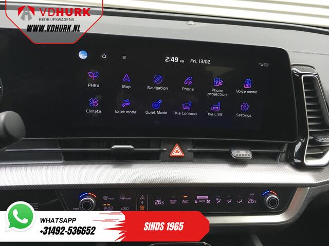 KIA SPORTAGE 1.6 T-GDi Plug-in Hybrid AWD GT-line LED/ Virtual Cockpit/ Adapt.Cruise/ Memory seat/ Stoelverw./ Stoelvent./ Stuurverw./ Camera/ Elek.klep / Keyless/