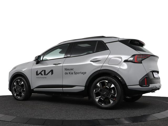 KIA SPORTAGE 1.6 T-GDi Hybrid GT-Line -Inruilpremie - Stoel/stuur verwarming - Schuif/kanteldak - LED verlichting - Head up Display - Keyless entry/start - 18'' lichtmetalen velgen - Fabrieksgarantie tot 2033