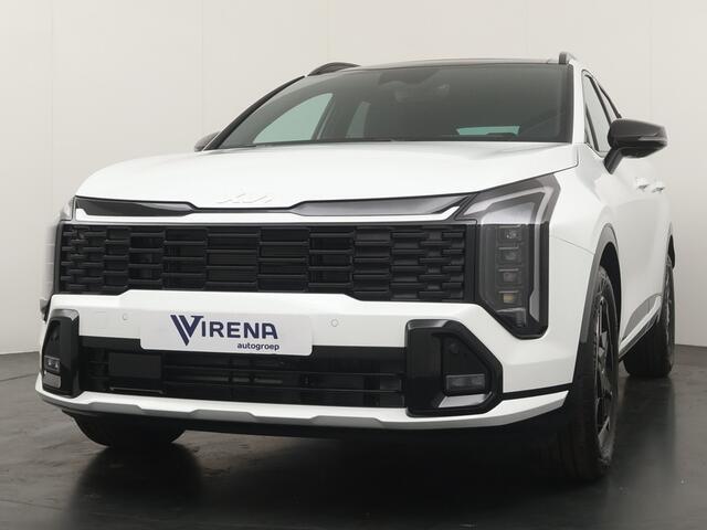 KIA SPORTAGE 1.6 T-GDi Hybrid GT-Line - Stoel/stuur verwarming - Schuif/kanteldak - LED verlichting - Head up Display - Keyless entry/start - 18'' lichtmetalen velgen - Fabrieksgarantie t/m 2033