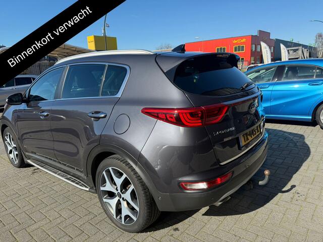 KIA SPORTAGE 1.6 T-GDI 4WD GT-Line | 2E EIGENAAR | 12MND GARANTIE | AUTOMAAT | LEDER | PANO | NAVI | LED | CAMERA |